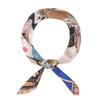 Zhonggao Youpin 2025 new spring, summer and autumn thin headscarf double-sided printed silk scarf square scarf