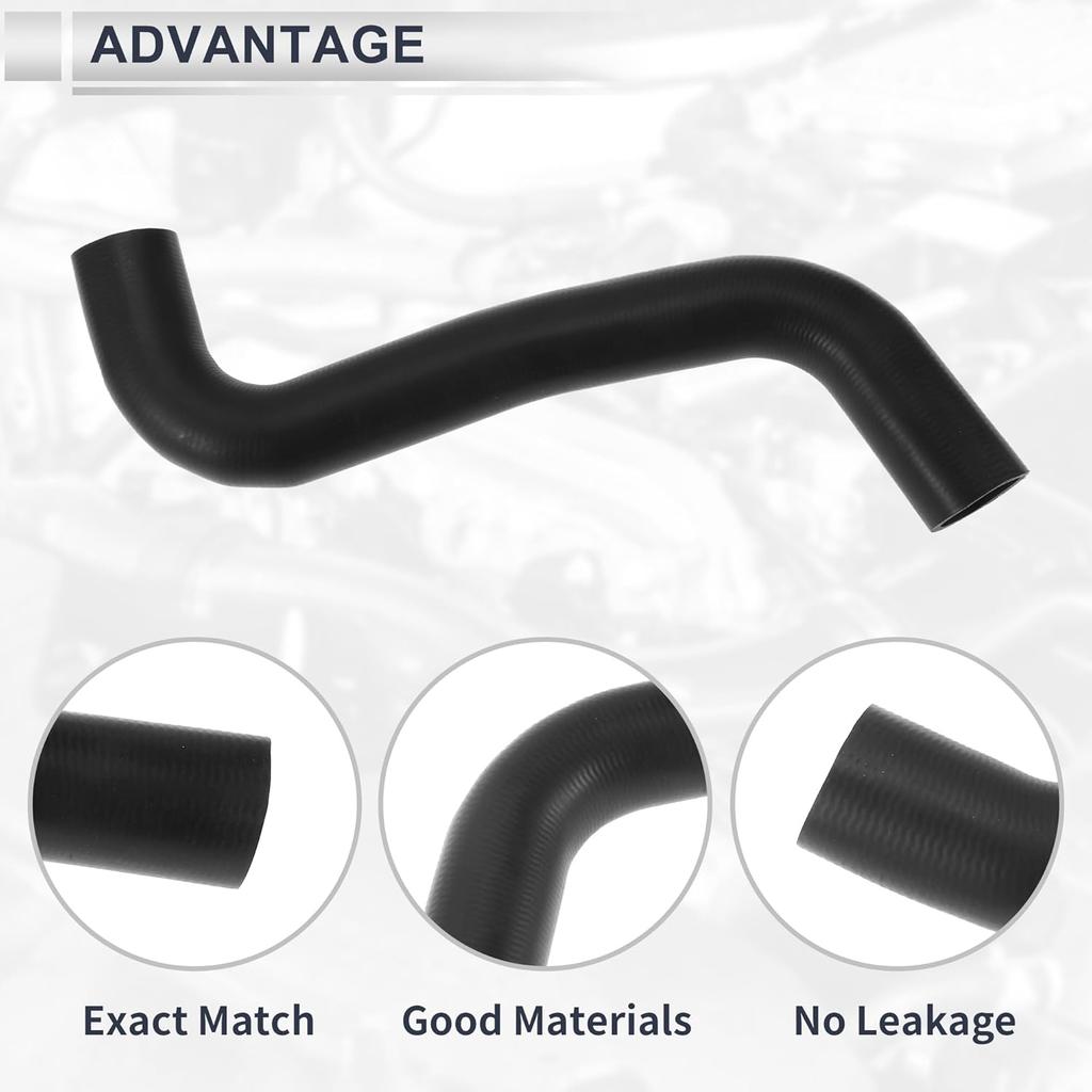Durite Supérieure d'Entrée de Radiateur pour Subaru WRX STI 2008-2021 pour Subaru Forester 2.5L 08-10 Bonne Étanchéité Tuyau de Durite d'Eau de Refroidissement No.45161AG000 Caoutchouc 1 Pièce