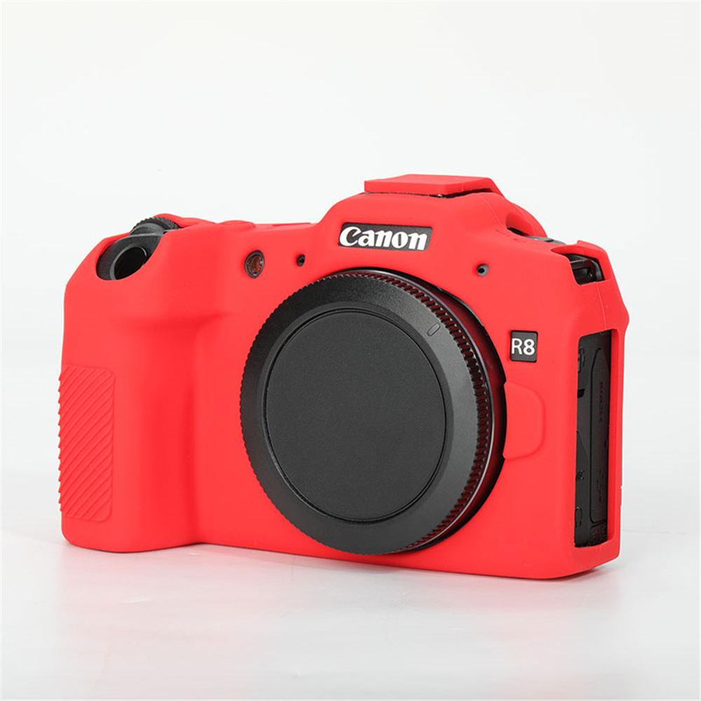 R8 Armură din silicon moale pentru piele Carcasă corp cameră pentru cameră digitală Canon EOS R8