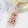 Faux Leather Tassel Hanging Ornament Diy Crafts Making Vintage Tassel Pendant Bag Car Keychain Schoolbag Hanging Decoration