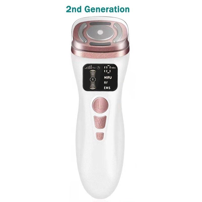 Mini HIFU Ultrasound Machine RF EMS Microcurrent Lift Firm Tightening Skin Wrinkle Anti-aging Machine Skin Care Beauty Device