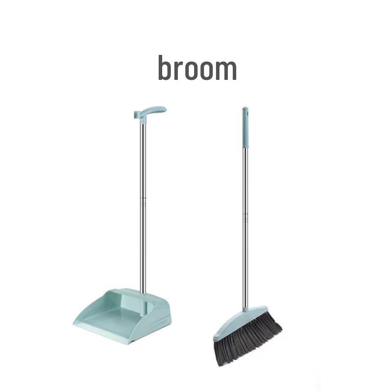 Wutong Broom and Dustpan 2-Pack Set