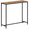 Console Table 80x30x74 cm Solid Mango Wood and Iron