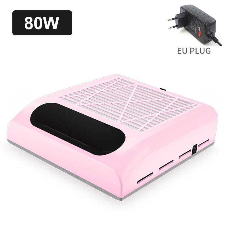 Мощный пылесос для ногтей 80 Вт — фото 7