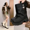 Women's Shoes: Short Boots, Thick-soled Trouser Boots, Chunky Heels, Retro Puffy Boots
