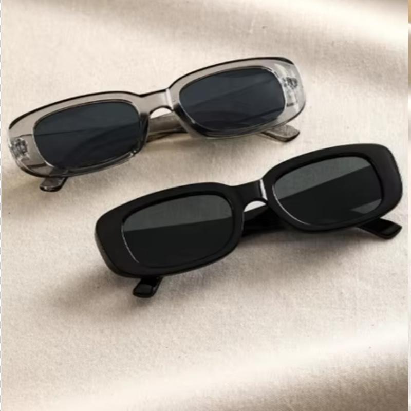 

Car Sun Glasses 1/2/3pcs Rectangle Frame Sunglasses Women Men Candy Color Y2K Fashion Glasses Vintage Outdoor Driving Goggles
