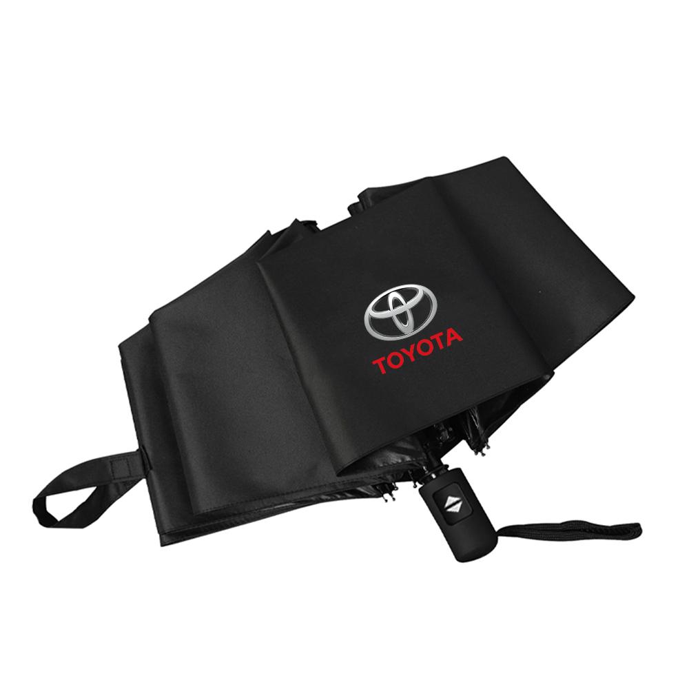 

For Toyota 2026 Hot Hub Caps 1pcs Car Automatic Folding Windproof Sunshade Umbrella for Toyota 4runner Harrier Venza Yaris Cross