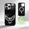 B-bald Eagle Phone Case For iPhone 17 16 15 14 13 12 Pro Max Plus for Mirror Wireless Magnetic Cover