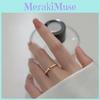 Geometric Round Elegant Ring Adjustable For Women Stunning Gift Idea