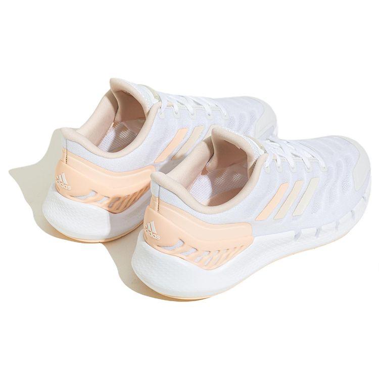 Adidas Climacool Ventania Comfortable Versatile Mesh Non-Slip Breathable Low-Top Casual Running Shoes Unisex Sneakers White Orange IE5471