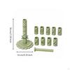 MultiFunctional Clay FlowerMaking Tool | Decorative Floral Base, Modular Stackable Design,