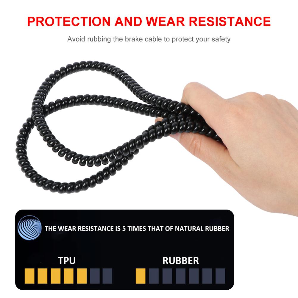 1M TPU Winding Protection Line Cable Spiral Wire Winder Organizer for Xiaomi Ninebot Dualtron Kugoo Zero M365 Electronic Scootor