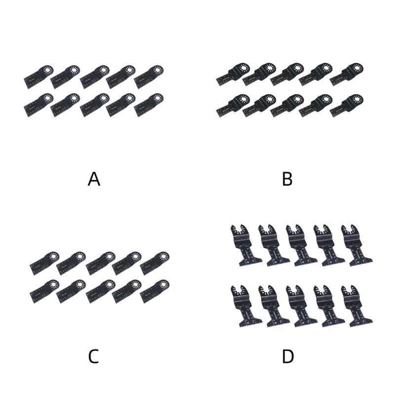 Upgrades Oscillating Tool Vane Fast Release Oscillating Sawblades Multipurpose for Precise Wood & Plastic Cutting