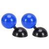 2 Pcs Car Joystick Push Start Button Cover Starter Engine Stop Button Cover Cool Car Accessories Interior Decor Red