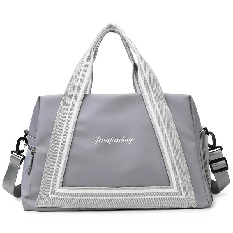 Borsa da yoga e nuoto con separazione asciutto/bagnato, borsa da viaggio portatile di grande capacità per brevi distanze, borsa da sport e fitness per donna