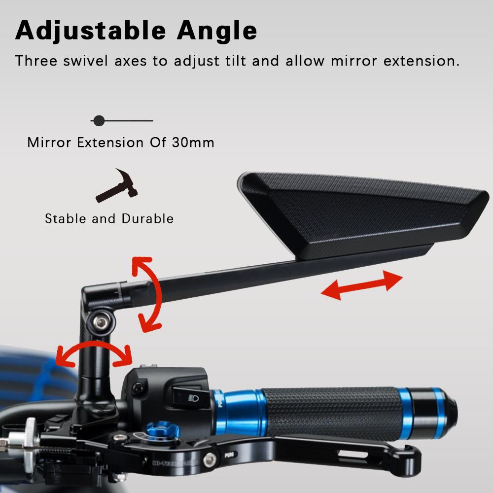 for YAMAHA MT 10 MT-10 SP Motorcycle Mirror Side Reflector MT09 SP MT10 MT-09 MT-07 Accessories Rearview Hypernaked Mirrors