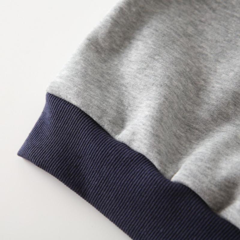 Boys Sweater Children's Clothing 2025 Autumn and Winter New Children's Sleeved Sweater Fashionable Thickened Warm Top