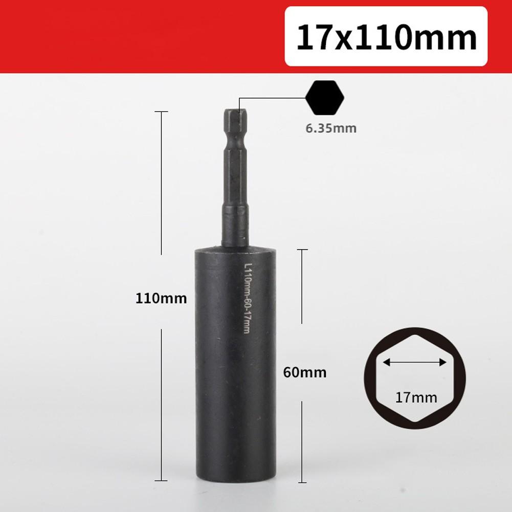 Hexagon Socket Wrenches Hexagon 110mm Deepen Socket Chrome-vanadium Steel