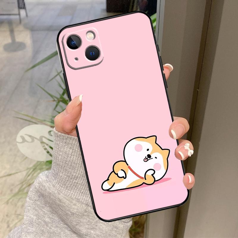 Animal Shiba Inu Case For iPhone 17 Pro Max 16 14 13 12 11 15 Pro Max Plus 12 13 Mini 16e 17 Air Back Cover