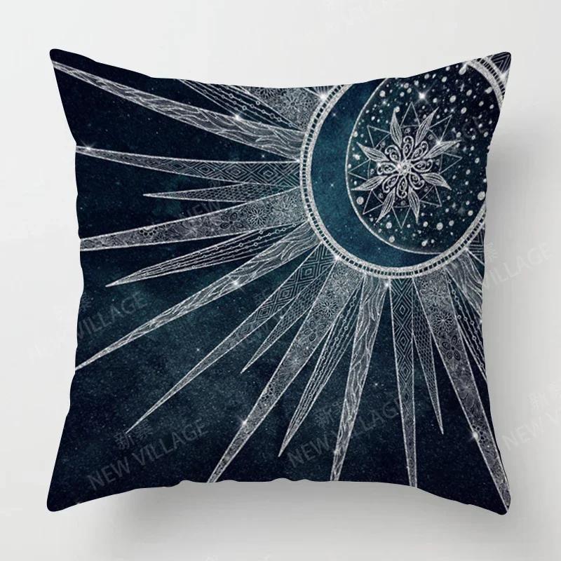 Jesienne Dekoracje Domu Jesienna Poszewka na Poduszkę do Salonu Sofa Boho Poszewka na Poduszkę Mandala