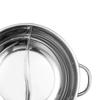 Adneny AO-39 Ultimate Series Stainless Steel Divided Hotpot