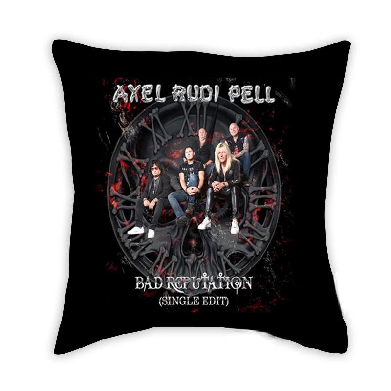 Axel Rudi Pell  Printed  Polyester Decorative Pillowcases Throw Pillow Cover Square Zipper Pillow Cases Gift  Pillowcases