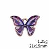 Wedding Anniversary Bracelet Charms Butterfly Bee Enamel Charms Pendant Audience Bracelet Pendants