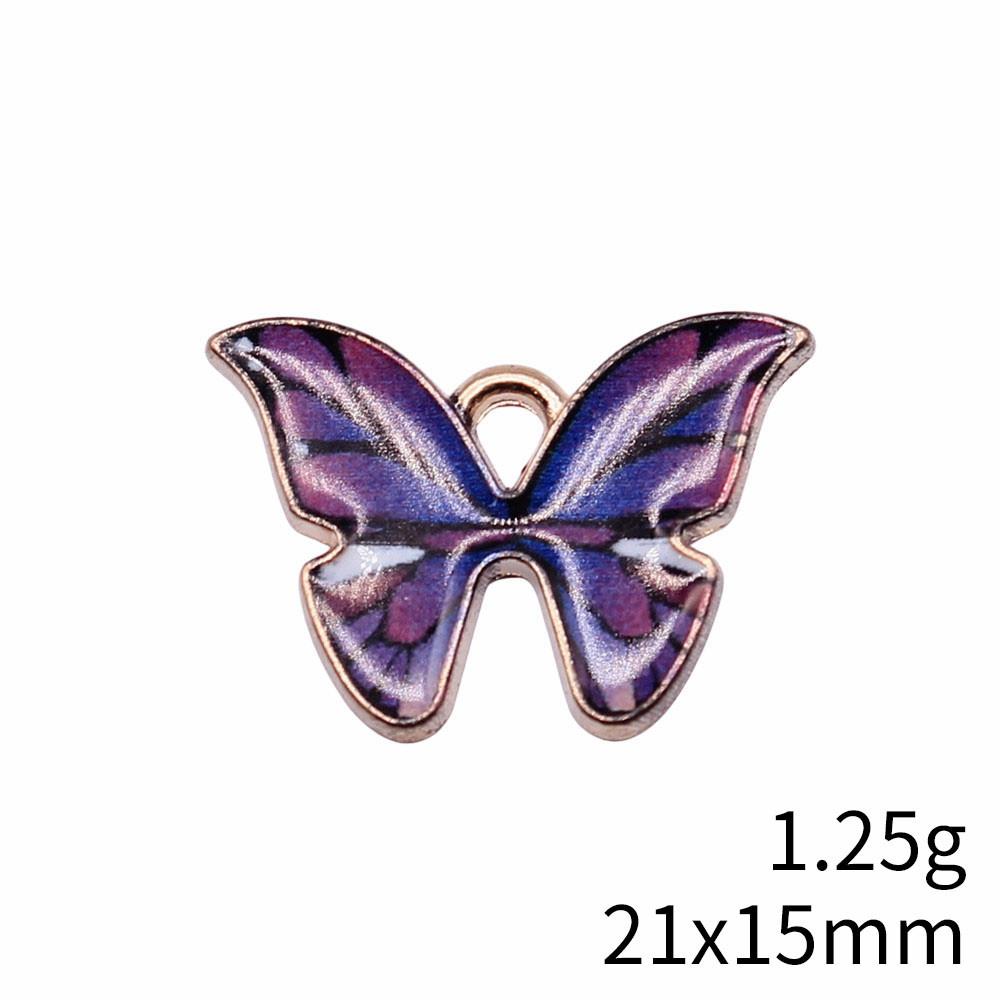 Wedding Anniversary Bracelet Charms Butterfly Bee Enamel Charms Pendant Audience Bracelet Pendants