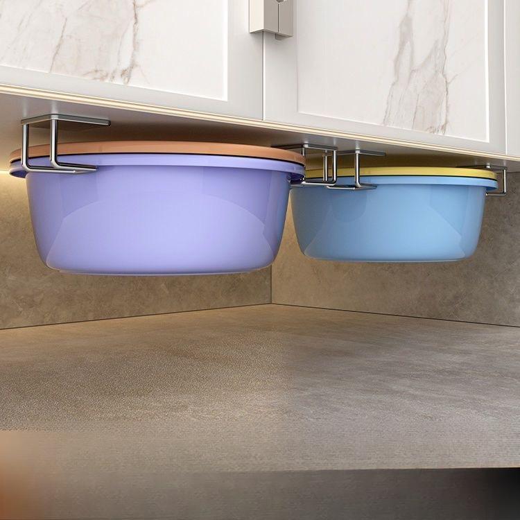 Bathroom vanity basin stand, sink rack, washbasin holder, no-drill stainless steel hooks, toilet storage rack