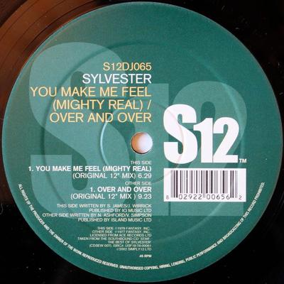 Disque 12 pouces SYLVESTER - Mighty Real (Tu me fais sentir) / Ov S12DJ065 Simply Vinyl 2002 UK Danse & Électronique Occasion