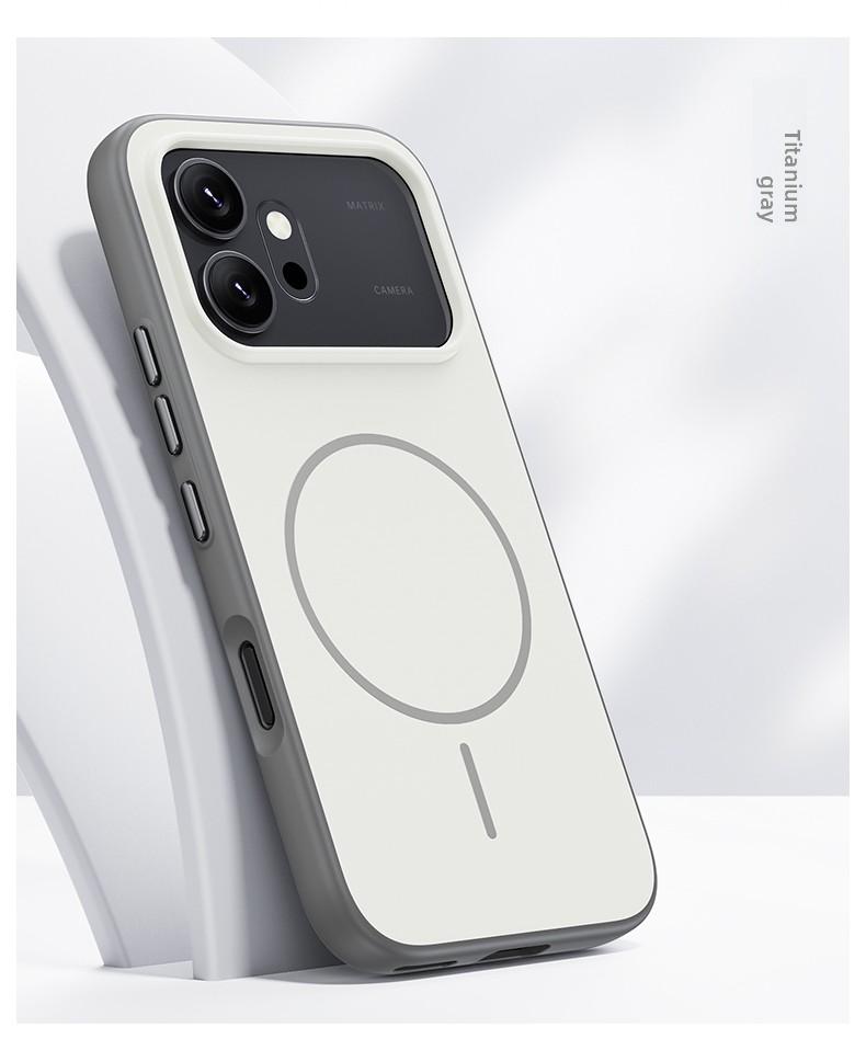 Für Huawei Honor 600 Pro Hülle Harte Silikon Haut Magnetisches Kabelloses Laden Schutzhülle Rückseite Für Honor 600 600Pro Schale Honor 600 Pro weiß