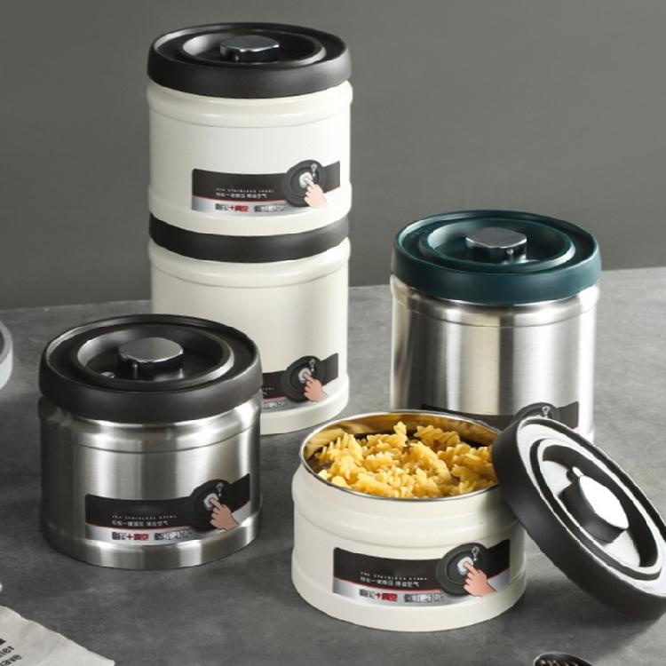 Vacuum Seal Freshness Canister Practical Vacuum Seal Canister for Ingredients