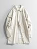 Men's Mid-Length Trench Coat 2025: New Spring/Autumn Casual Loose Plus Size Jacket