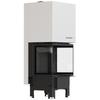 Steel Fireplace KRATKI REGNOR 600/400 7 kW Ø 200 3-sided, Black Thermotec