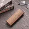 Retro Oval Glasses Box Sunglasses Linen Folding Eyewear Case Optical Handmade Storage Glasses Case