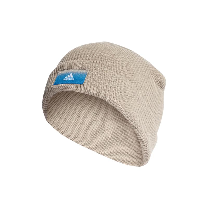 

Adidas Polyacrylic Acid Beanies Unisex Beige Adidas II3520 OS бежевий