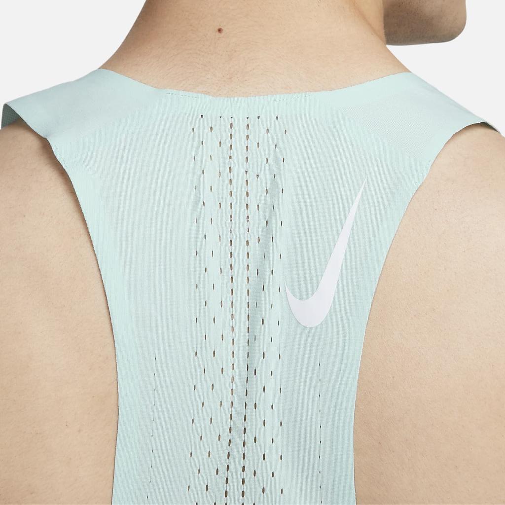 Nike Dri-FIT ADV Solid Quick-Dry Running Tank Men Tops Light-Blue DM4625-346