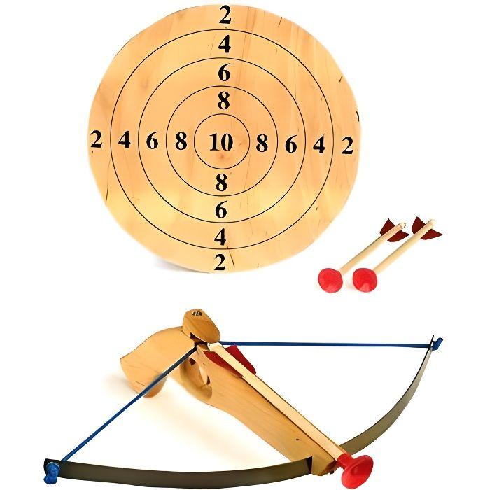 Arbalète Petit Modèle - LEGLER - Tir À L'arc Pour Enfant - Avec Cible Et Flèches