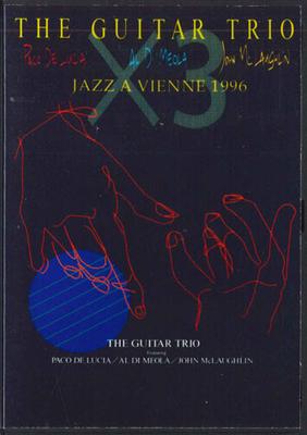 DVD JAZZ GUITAR TRIO - Jazz A Vienne 1996 NONE NOT ON LABEL Unknown Music Video Used
