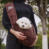 Large Capacity Pet Crossbody Shoulder Bag Polyester Puppy Shoulder Bags Puppy Sling Bag  Travel