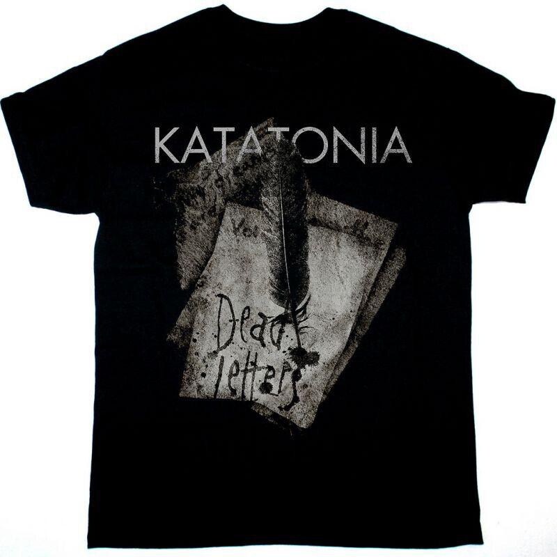 

KATATONIA Band DEAD LETTERS Cotton Black All Size Unisex Shirt Unisex T-Shirt XXXL
