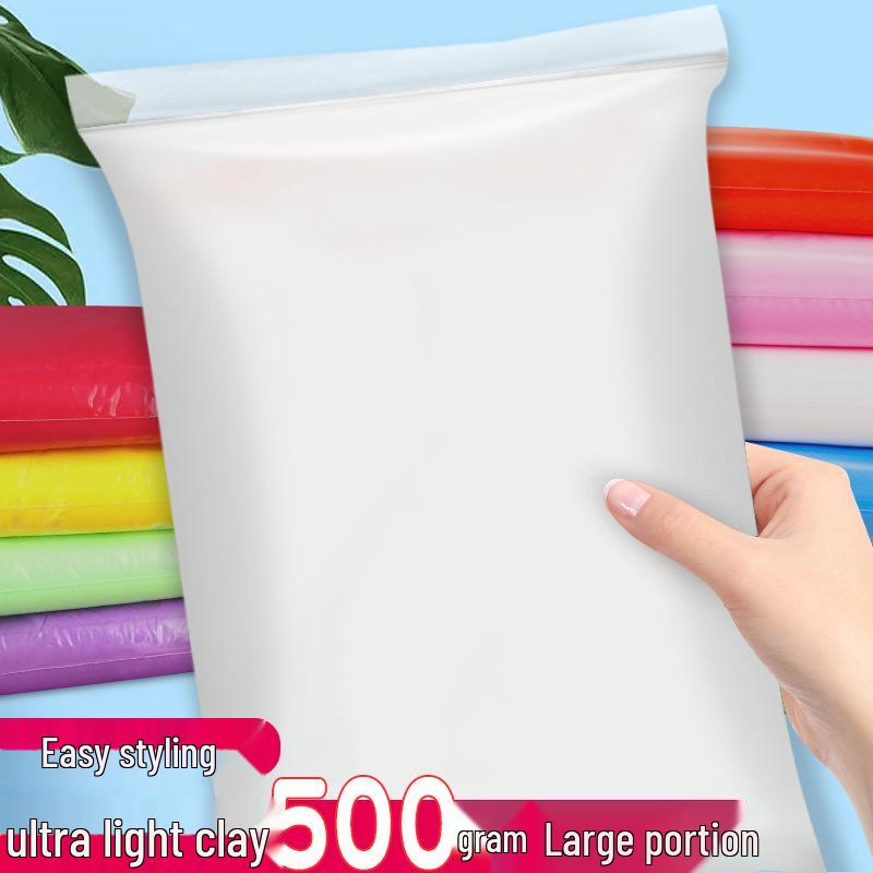 500g Weißer Kinder-Weltraumknete - Leicht, Großpackung für den Kindergarten