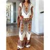 Y116 Summer Loose Top Wide-leg Pants Two-piece Women's Clothing European and American Fashion Suit