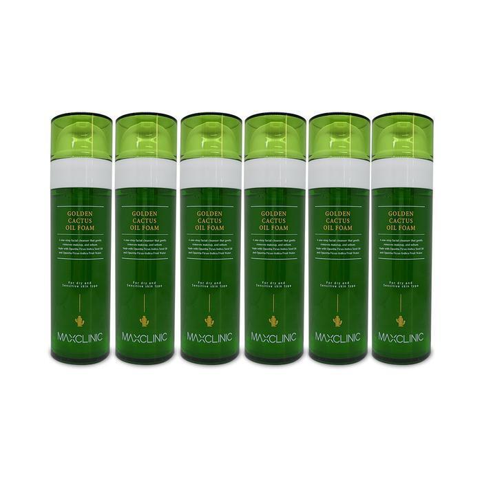 MAXCLINIC Golden Cactus Oil Foam 110g x 6 Ss (16347931)