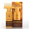 Bringha Ayurvedic Hair Oil 100ml Pack for Hair Fall Control with Amla Coconut Oil Comb Applicator