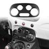 Real Hard Carbon Fiber Interior Moulding for Fiat 500 500C 2008-2024 Abarth 595 695 595C 695C 2012-2024 AC Digital Climate Panel Trim