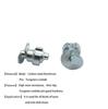 50x Auto Motorrad Fahrrad Reifen Winterreifen Spikes Schraube Schnee Spikes