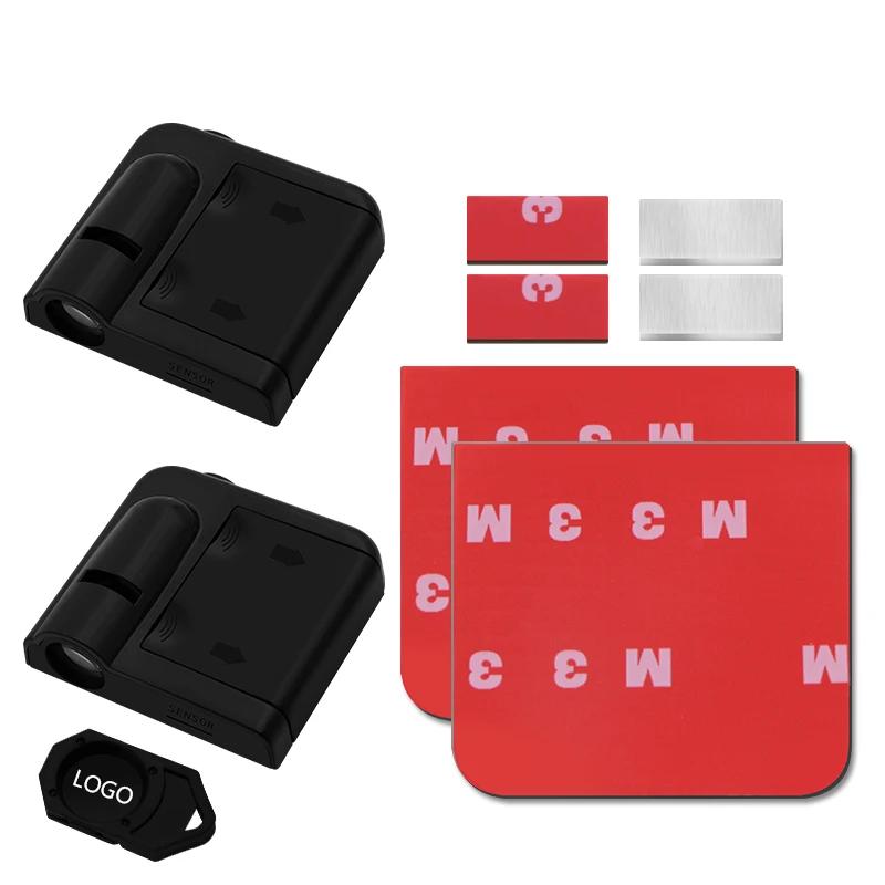 2pcs Car Logo Welcome Light Laser Projector Lamp For Mercedes Benz AMG A B R G Class GLK GLA C200 E200 Car Styling