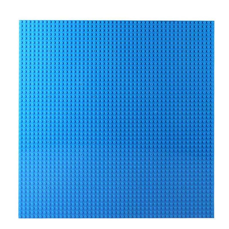 Non-Toxic 40*40Cm High Quality Baseplate Fit Classic Building Blocks 50*50 Dots Diy Base Plate Bricks Christmas Gift Toys For Children