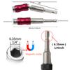 1/4 " Hex Magnetic Ring Screwdriver Bits Drill Hand Tools Drill Bit Extension Rod Quick Change Holder Drive Guide Screw Drill